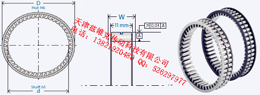GMNFE430Z單向軸承圖紙