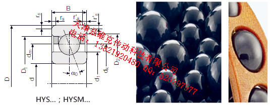 GMNHYS608CTAP2+角接觸球軸承圖紙
